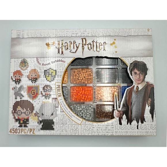 Harry Potter Perler Deluxe Fused Bead Kit (4503 PC) - New in Box - Picture 1 of 5